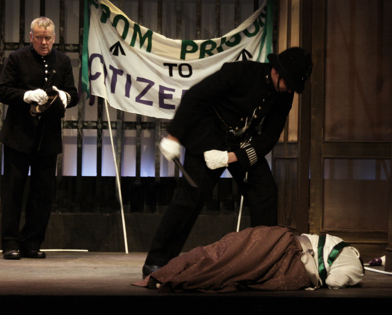 Police brutality, 1913 style